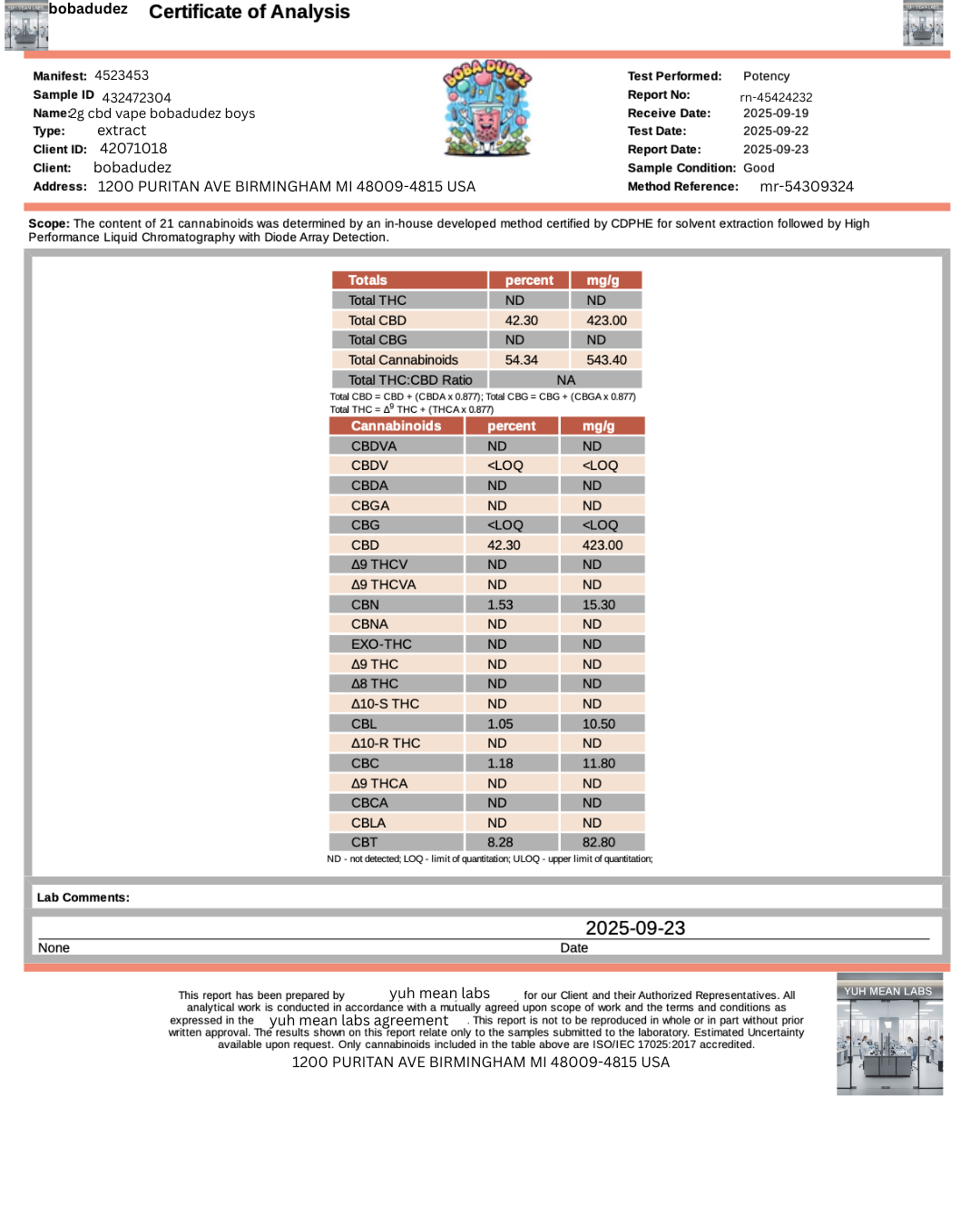 2poppingbubbles in the palm of your hand - Mango Mochi 90u tea