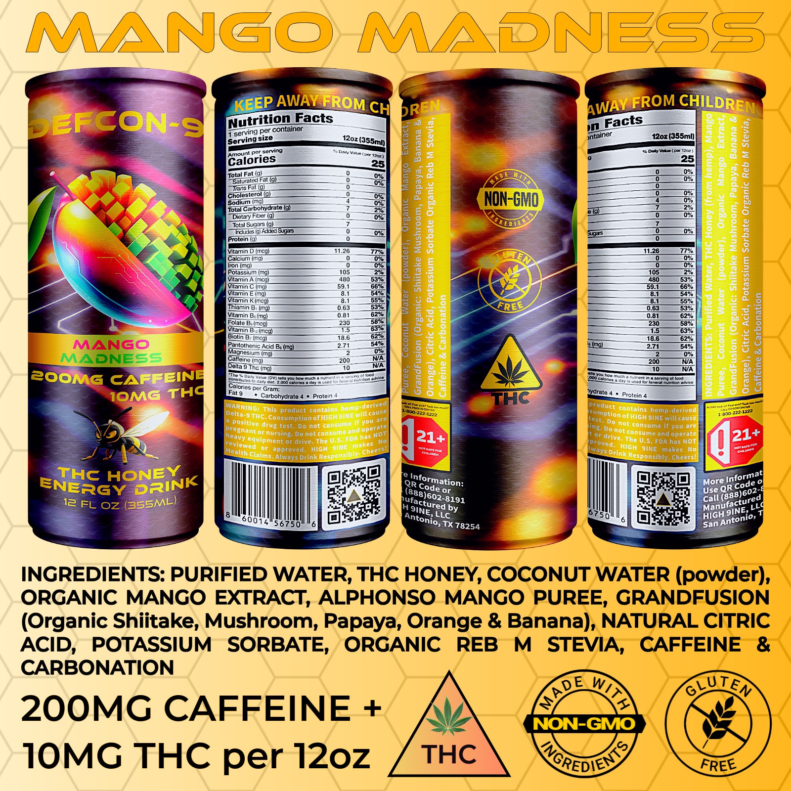 DEFCON-9 Mango Madness 4pk