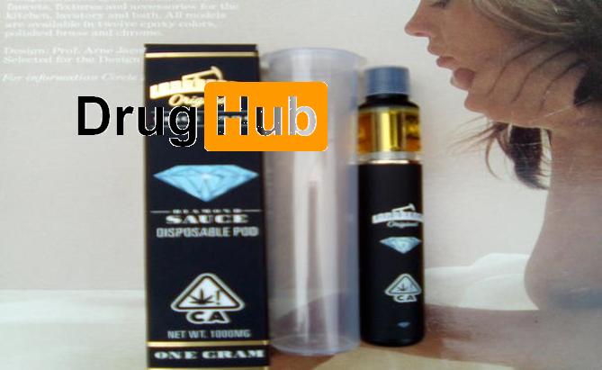 Authentic One Gram Diamonds in Sauce Disposable Pen Cart