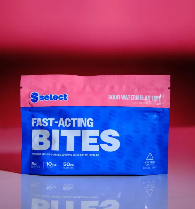 Select Fast-Acting Bites Gummies 5mg 10pk