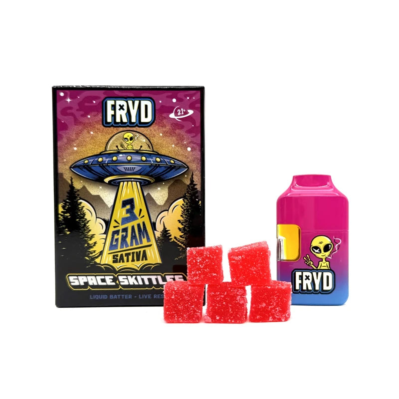 🚀 Fryd – 3g Disposable + Edibles Pack Liquid Batter | Live Resin | Bonus Gummies Included AUTHENTIC