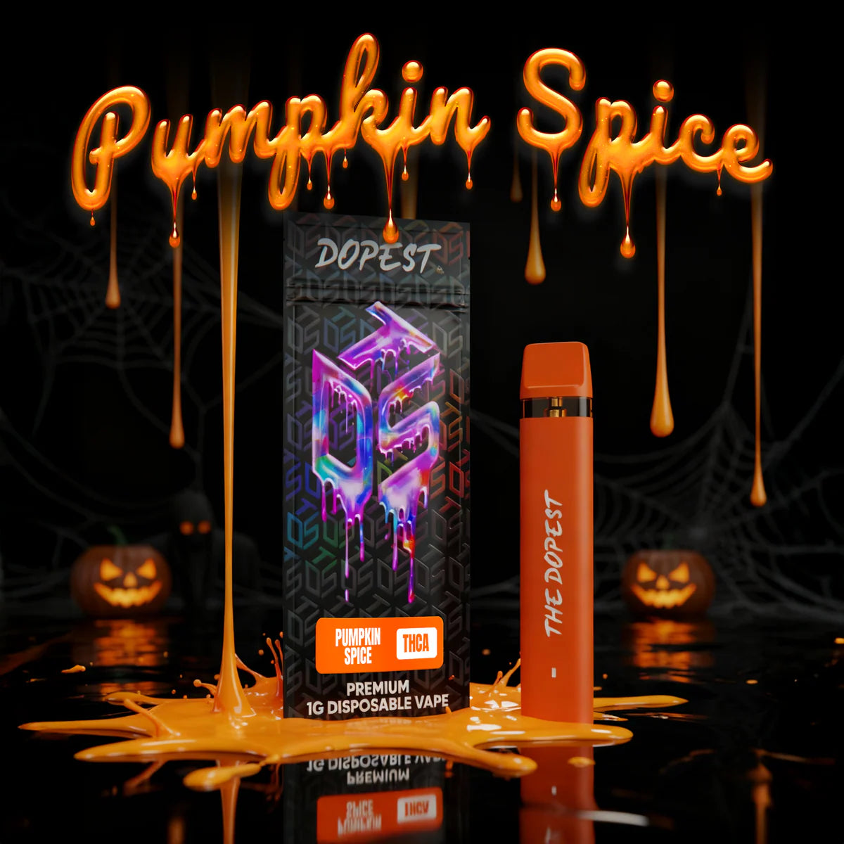 The Dopest Shop Pumpkin Spice - Hybrid Disposable Vape 1g