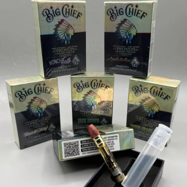Big Chief - 1g Vape Cart - 1 Gram Cartridge