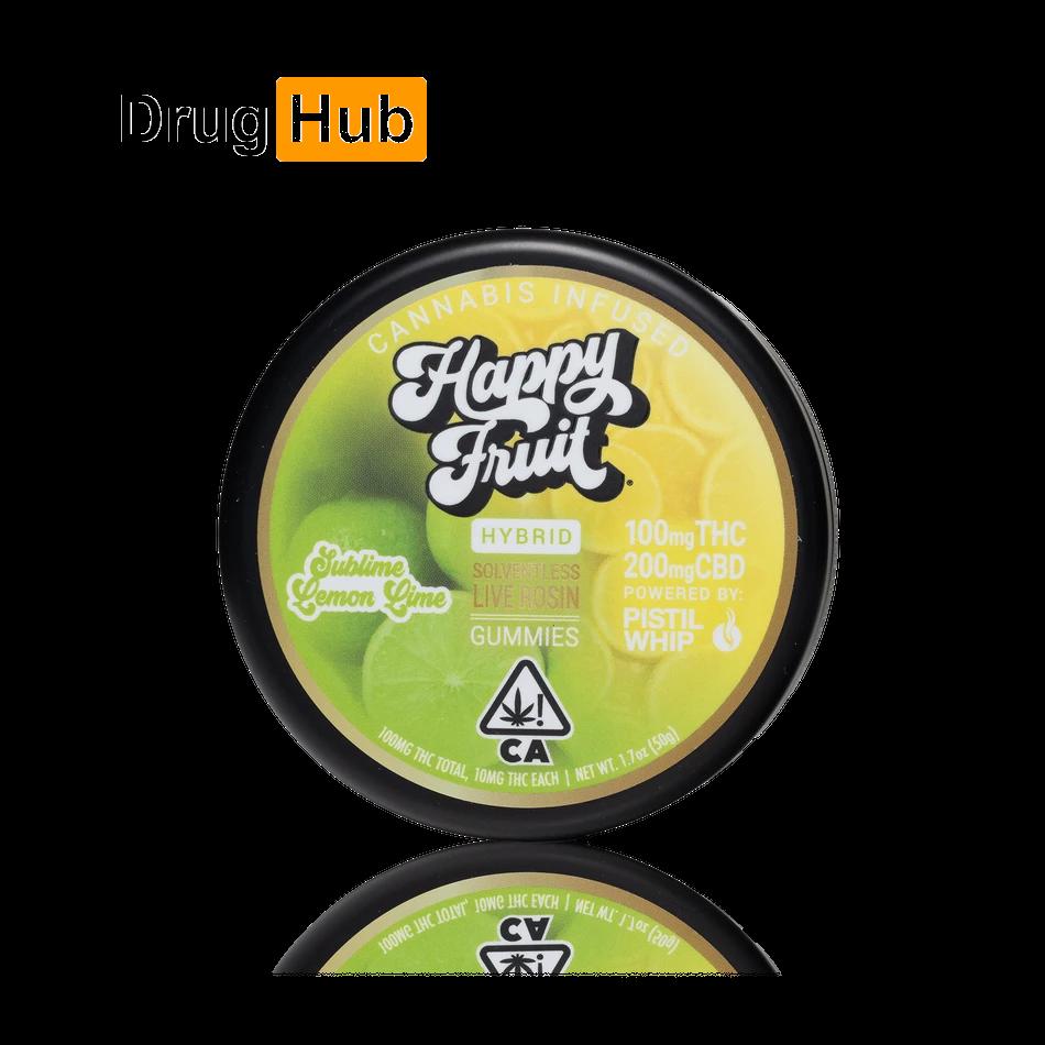 Happy Fruit - Solventless Live Rosin Gummies