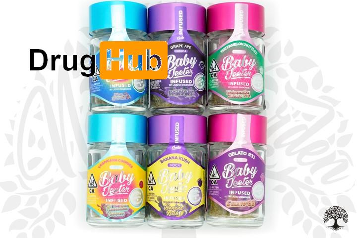 Baby Jeeters 5x .5g Kief and Live Rosin Infused Cones