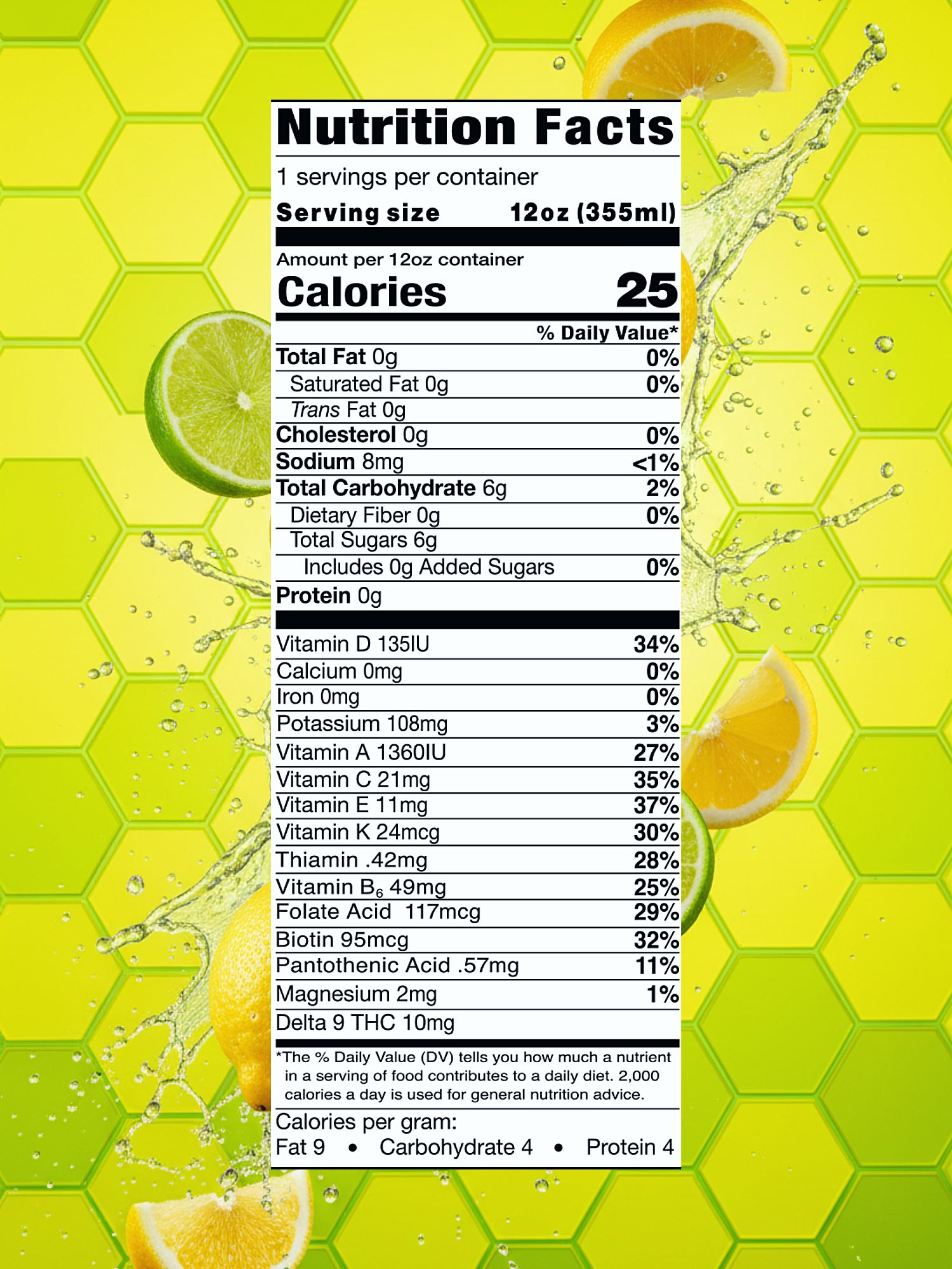 HIGH 9INE - Limeade 10mg (click to learn more)