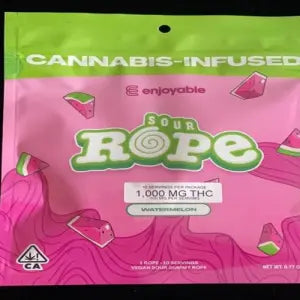 Cookie Factory Watermelon Sour Rope (1000mg)