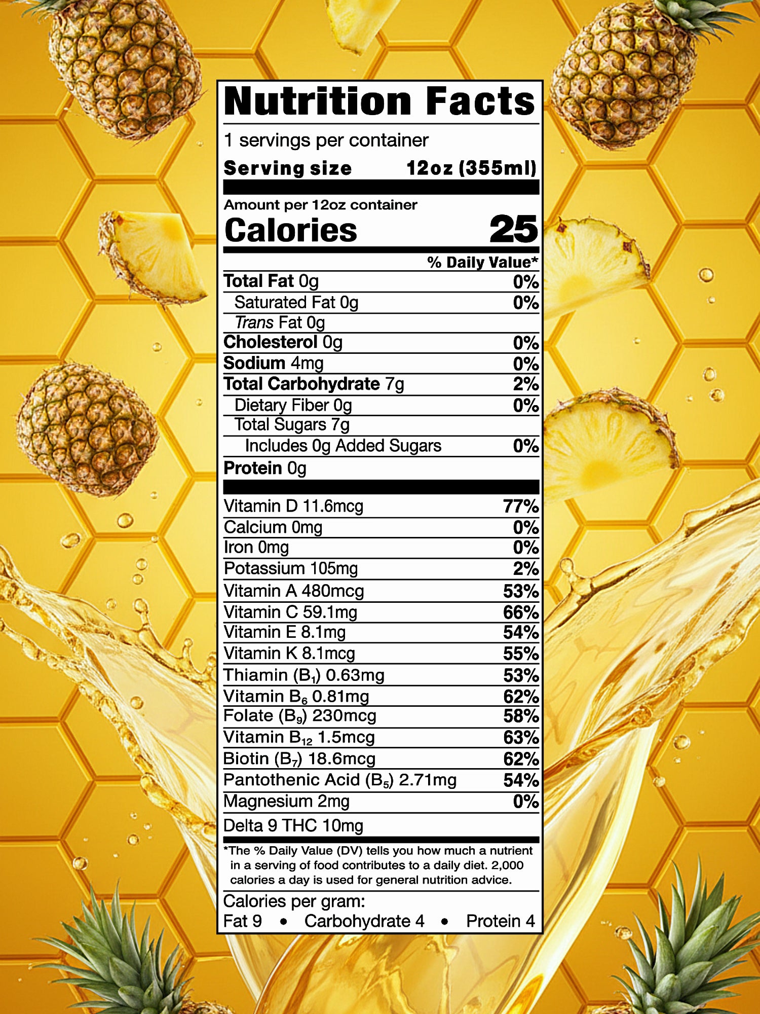HIGH 9INE - Pineapple 10mg (click to learn more)