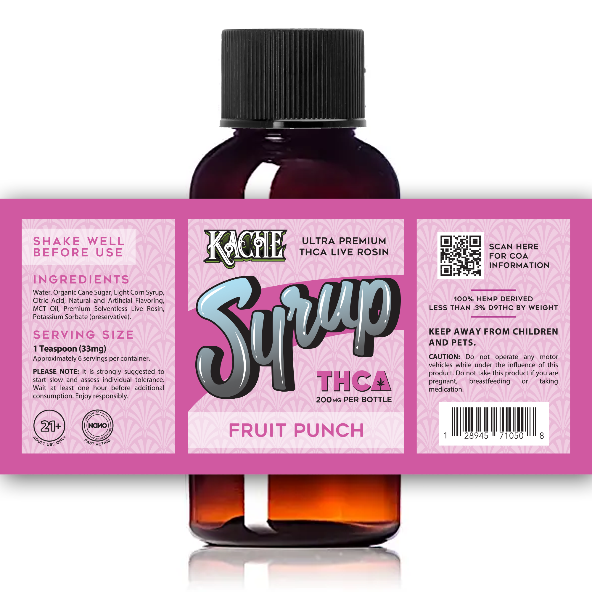 Live Rosin Syrup 200 mg