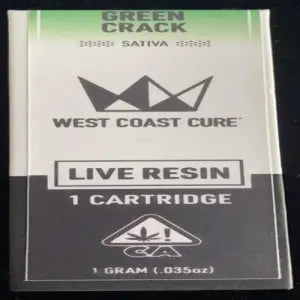 West Coast Cure Live Resin Cartridge 1g